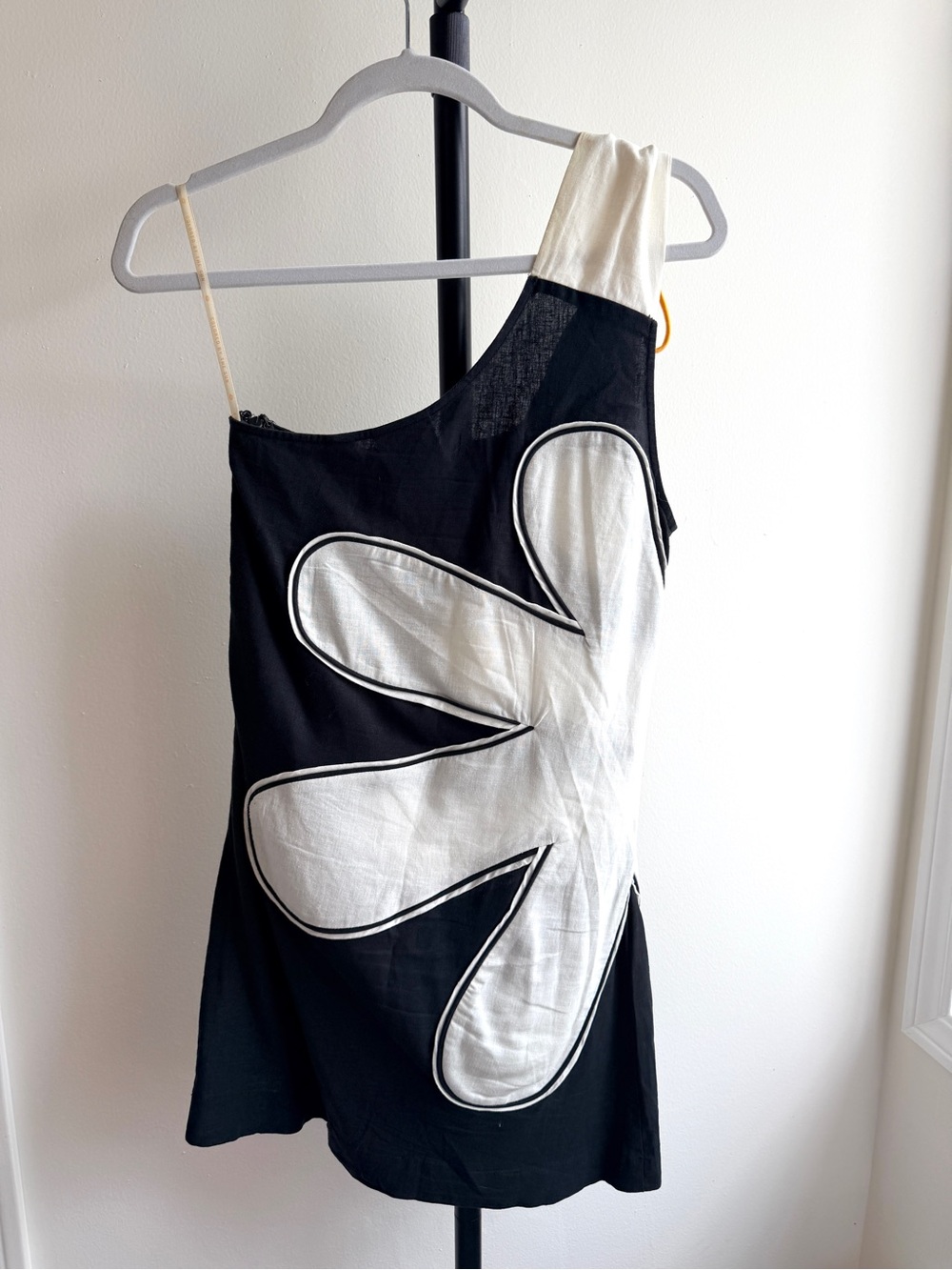 Farm Rio x Anthropologie One Shoulder mini dress XS - Picture 5 of 9